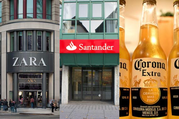 Tres marcas iberoamericanas en el top 100 del ranking de Interbrand